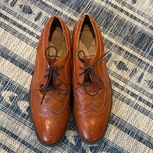 Classic Brown Leather Men's Dress Shoes